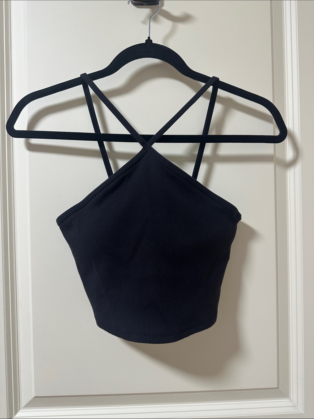 ALO YOGA Halter Crop Tank (XS)